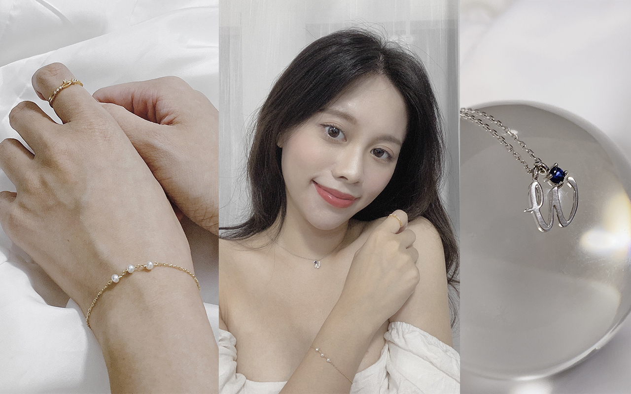 🌟英文字母誕生石項鍊-W字母9月藍寶石  🌟珍珠三重奏純銀手鍊  🌟落羽微光純銀戒  https://www.instagram.com/p/CT4gr5jFE58/