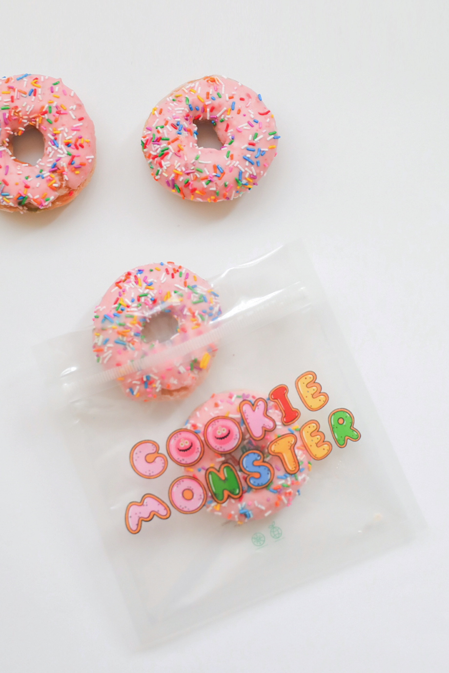 Play Bag｜Cookie Monster 魔鬼氈抗菌環保袋 - 10入