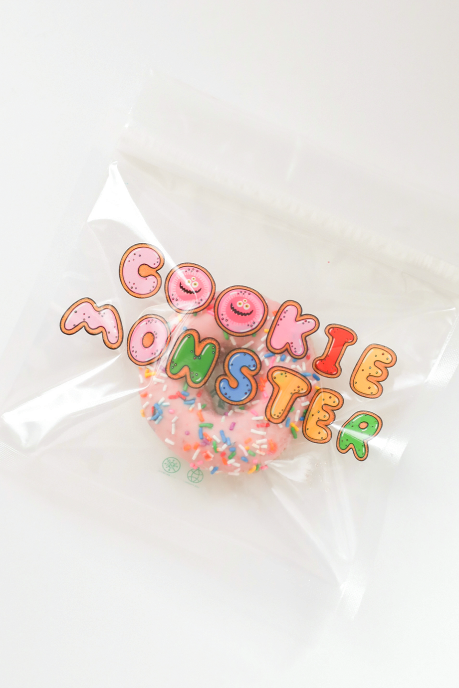 Play Bag｜Cookie Monster 魔鬼氈抗菌環保袋 - 10入