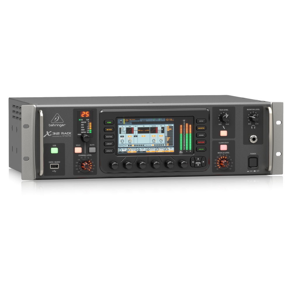 Behringer Behringer / X32 Rack 32軌機櫃型數位混音機 第 2 張圖片｜三峽錄音 / 音響