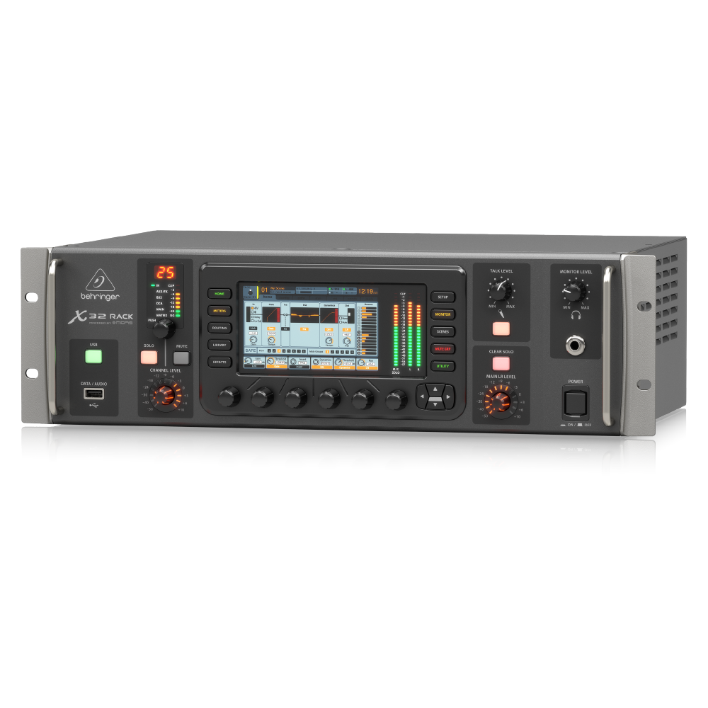 Behringer Behringer / X32 Rack 32軌機櫃型數位混音機 第 3 張圖片｜三峽錄音 / 音響