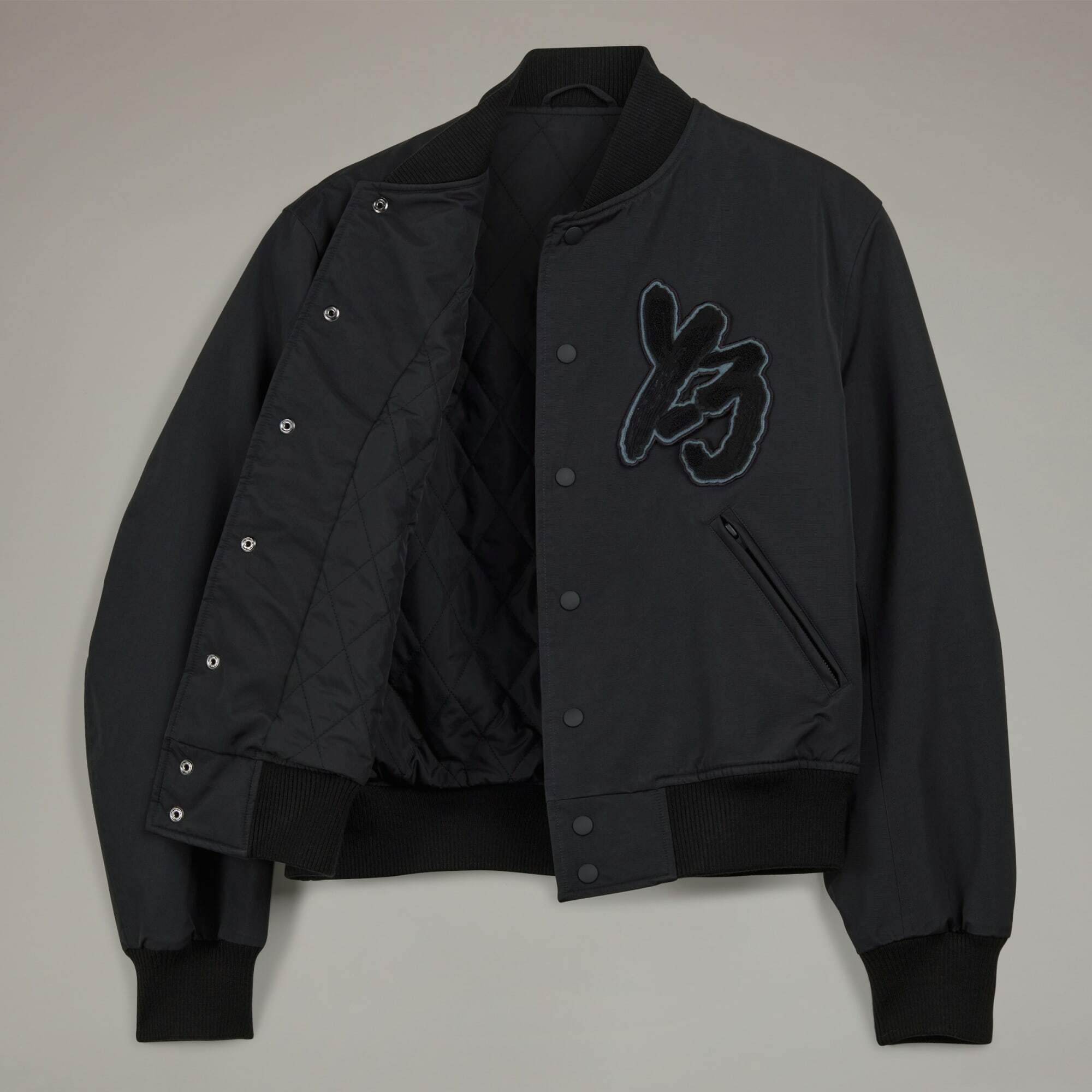【 Y-3 TEAM JACKET 棒球外套 - 全黑 】
