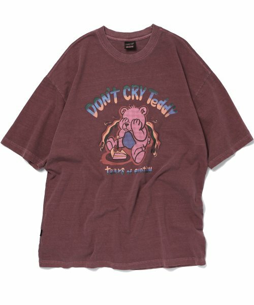 CPGN STUDIO) Dont Cry Teddy 水洗短袖上衣|4color