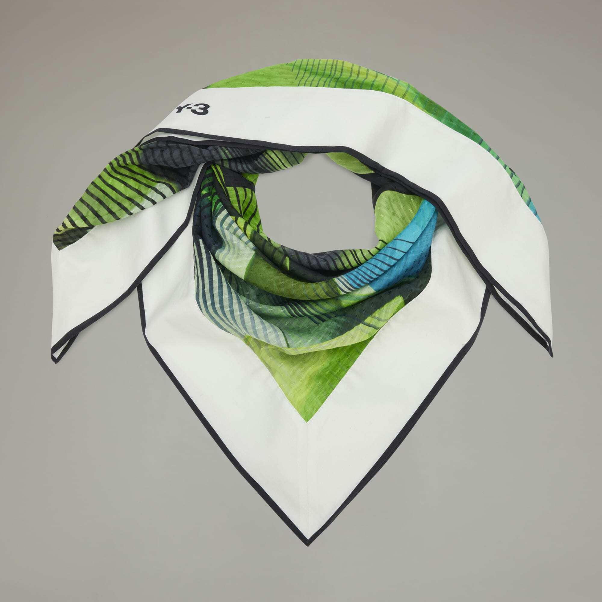 Y-3 AOP SCARF 頂級絲巾- 綠】