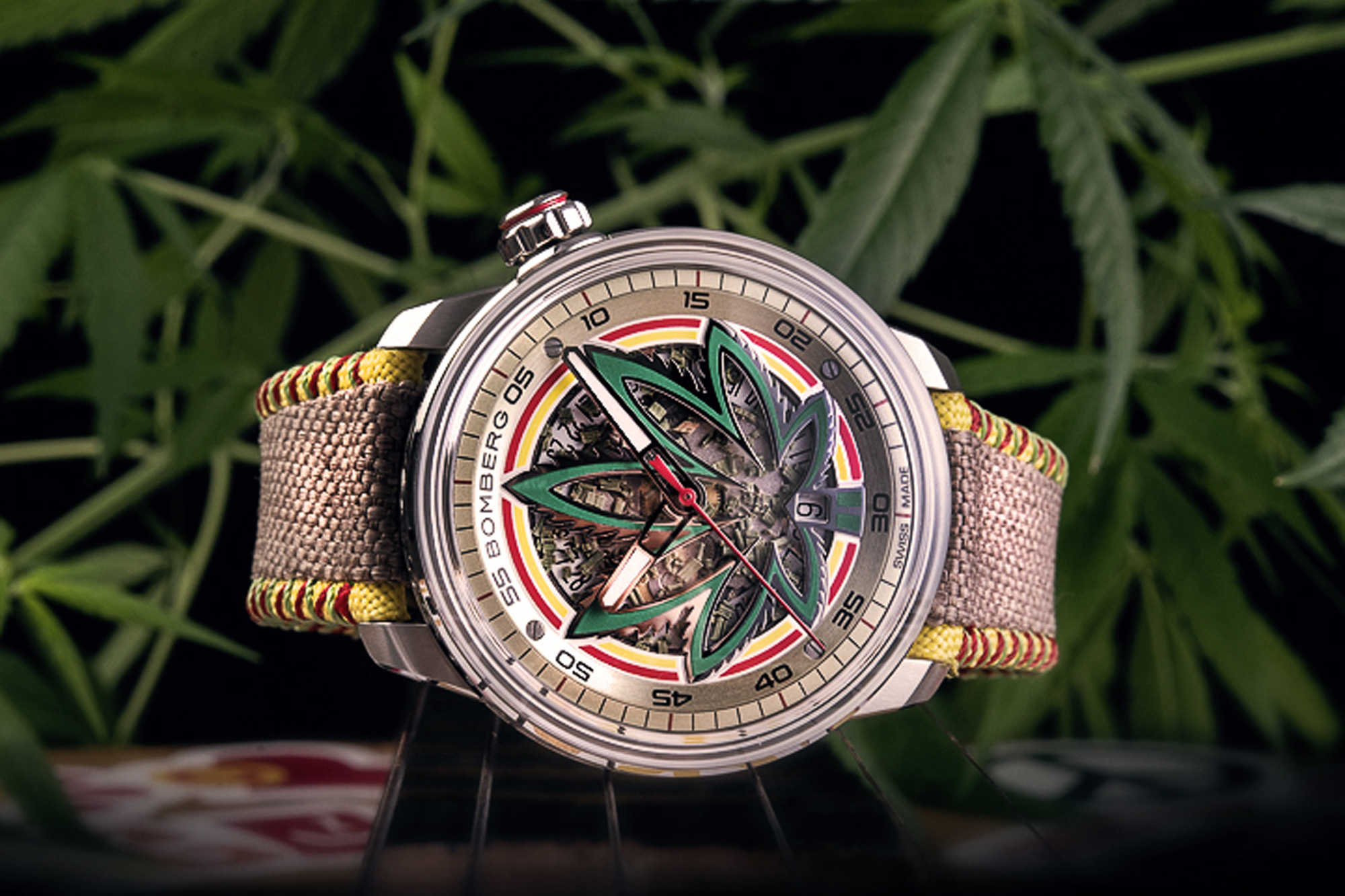 BOMBERG,炸彈錶,大麻錶,機械錶,BB-01,CBD