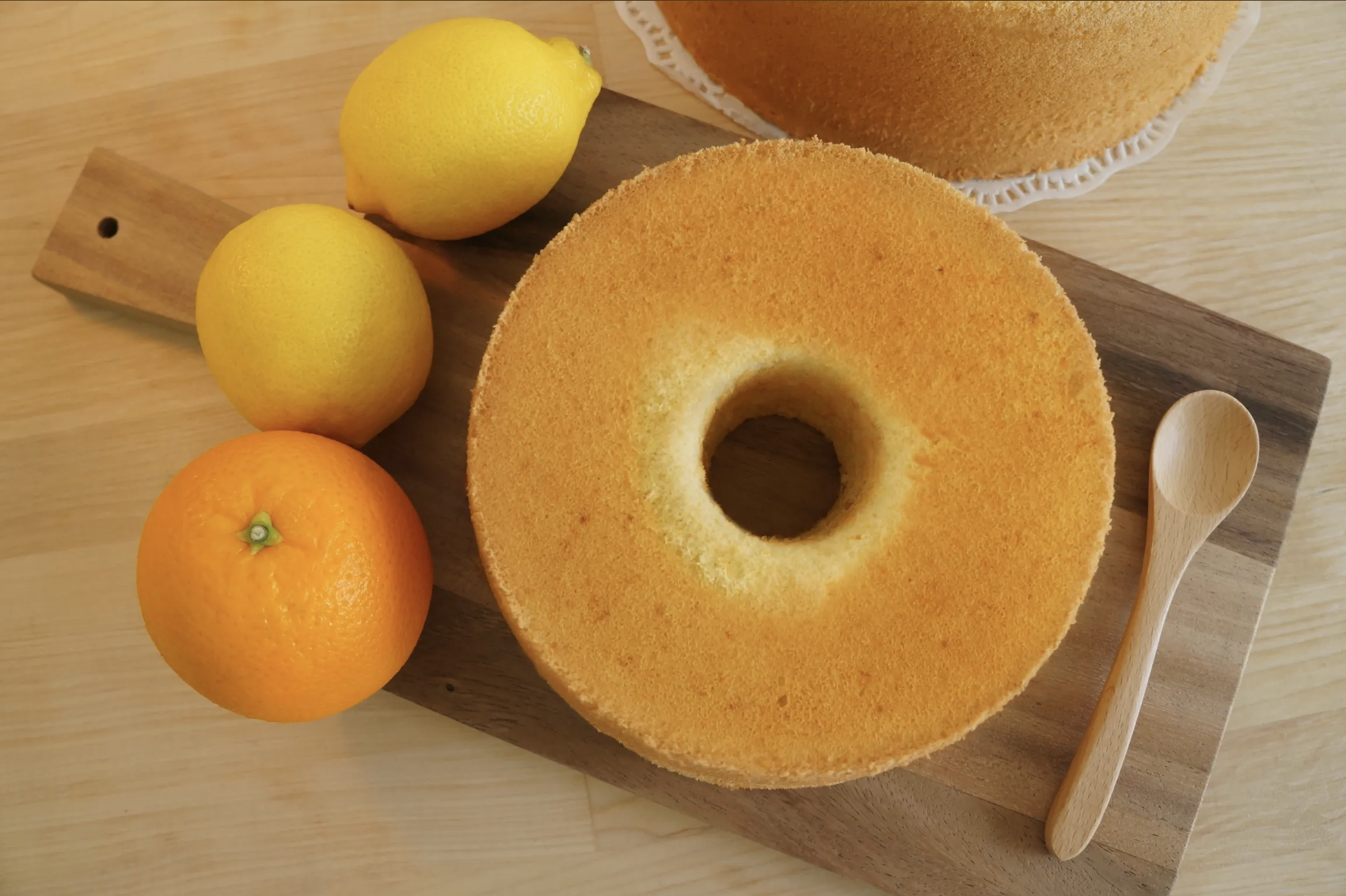 Pure Pandan 香橙檸檬戚風蛋糕