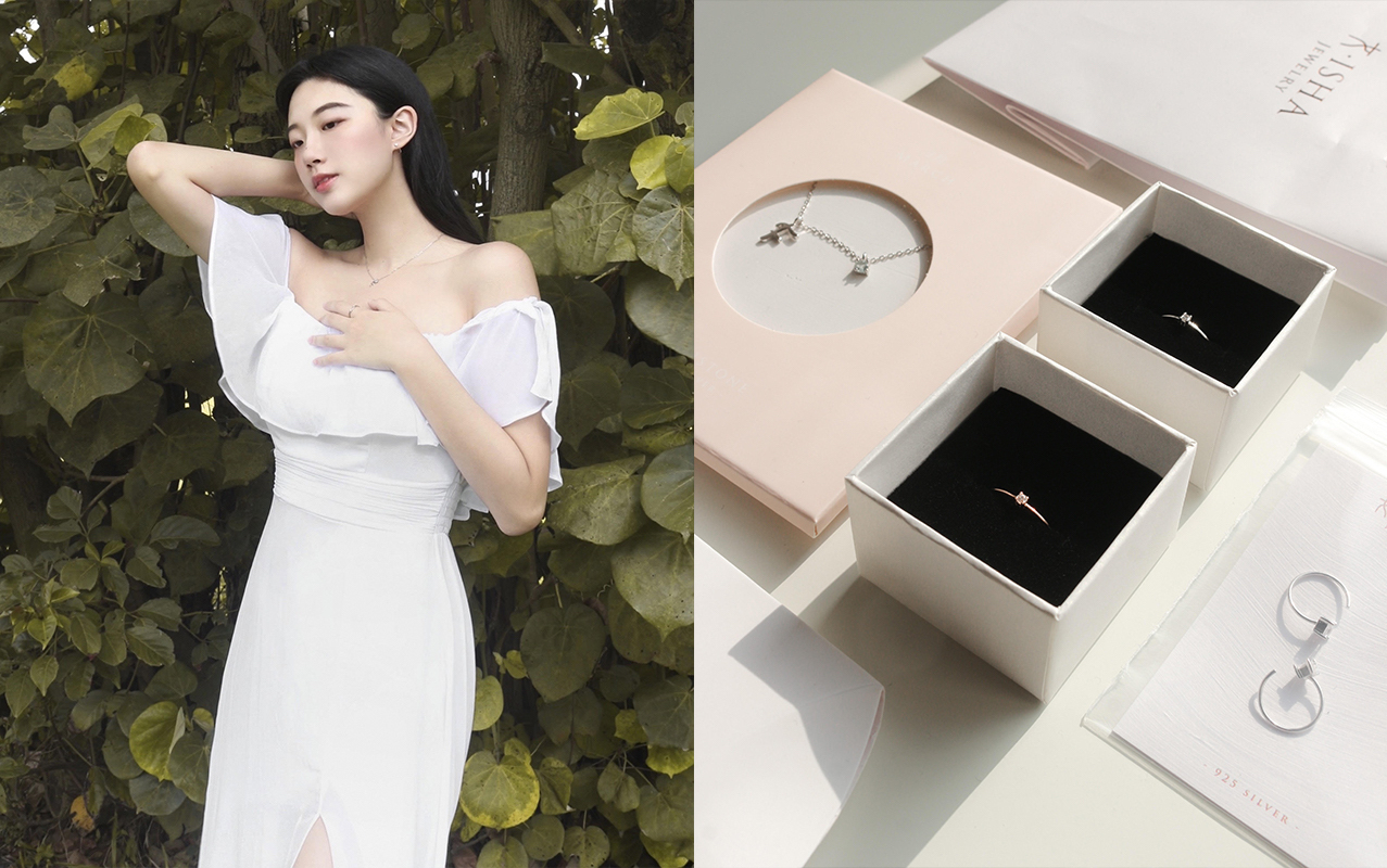 🌟細緻單鋯純銀戒(極細輕珠寶款)  🌟英文字母+頂級鋯石款純銀項鍊  https://www.instagram.com/p/CPkDmbnjGsI/