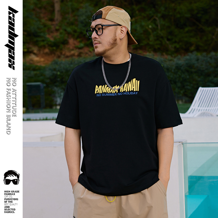 KADMAX大尺碼-潮牌短袖T恤〈CSTS0010〉