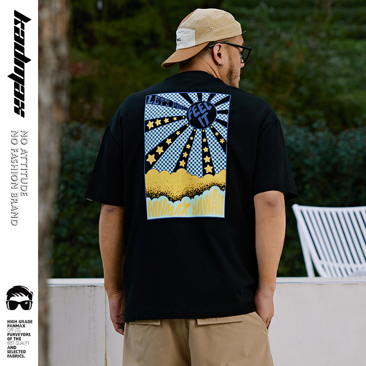 KADMAX大尺碼-潮牌短袖T恤〈CSTS0010〉