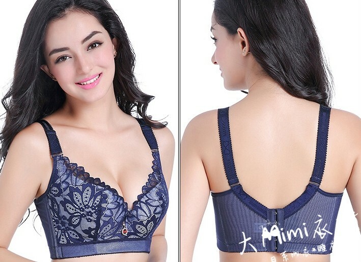 玫瑰蕾絲大罩杯內衣-單內衣