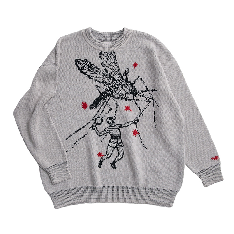 Battle with Mosquito Long-sleeves Top