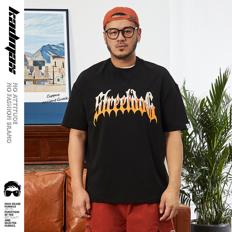 KADMAX大尺碼-潮牌短袖T恤〈CSTS0084〉