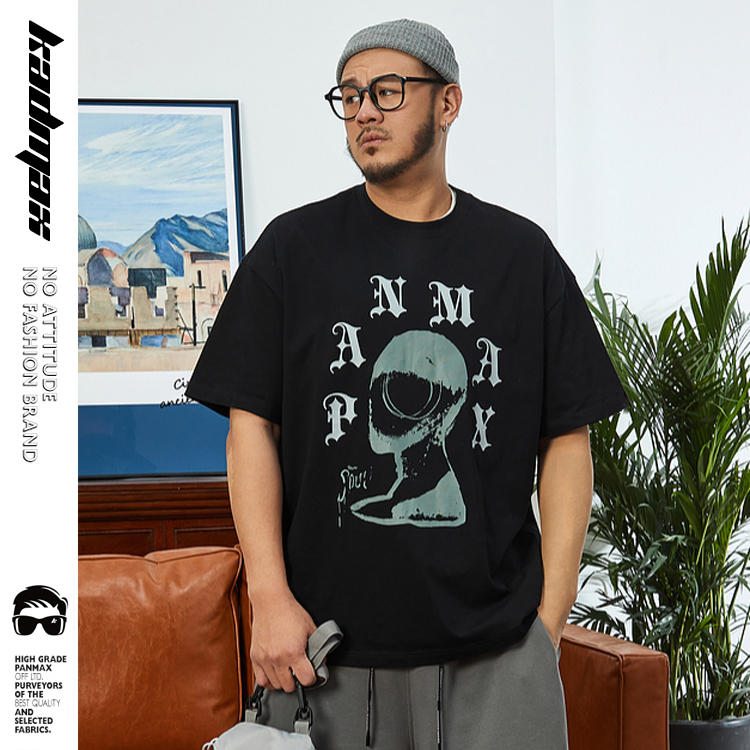 KADMAX大尺碼-潮牌短袖T恤〈CSTS0087〉