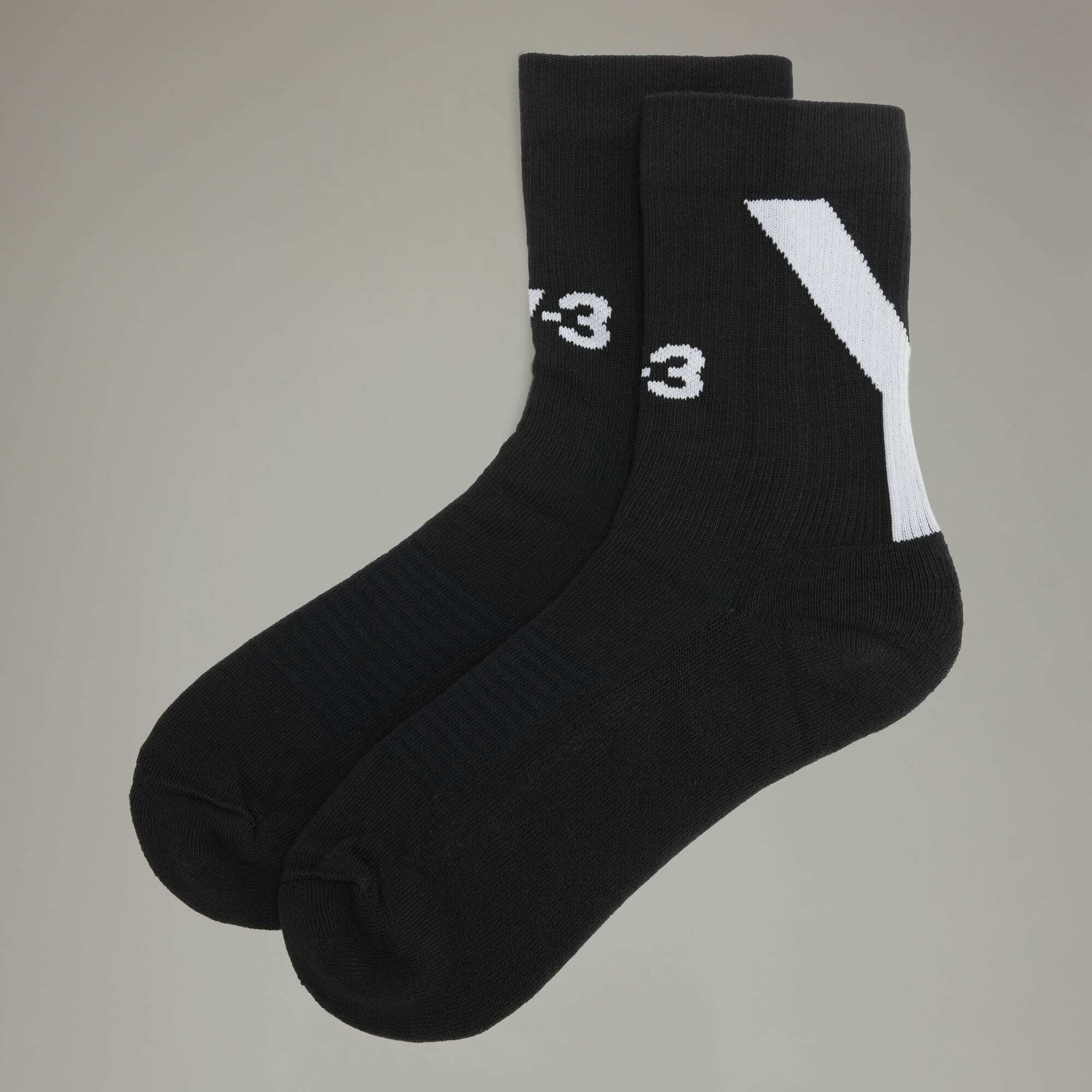 【 Y-3 SOCK HI 長襪 - 黑 】