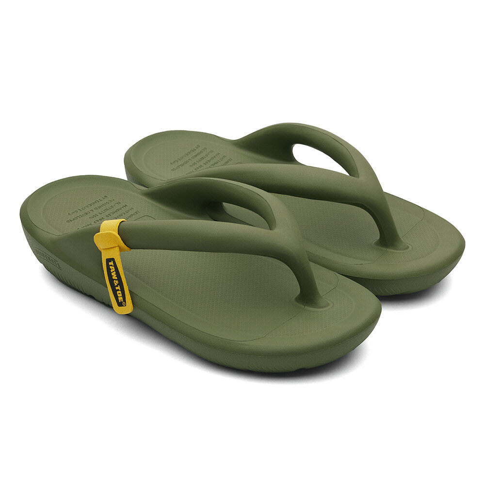 【TAW&TOE】Flip Flop Zerovity OG‐OLIVE TAW&TOE Flip Flop Zerovity™ OG_Olive