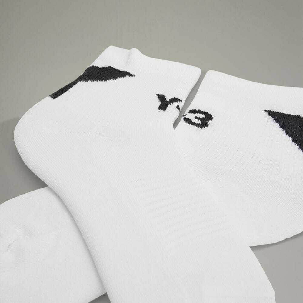【 Y-3 SOCK LO 短襪 - 白 】