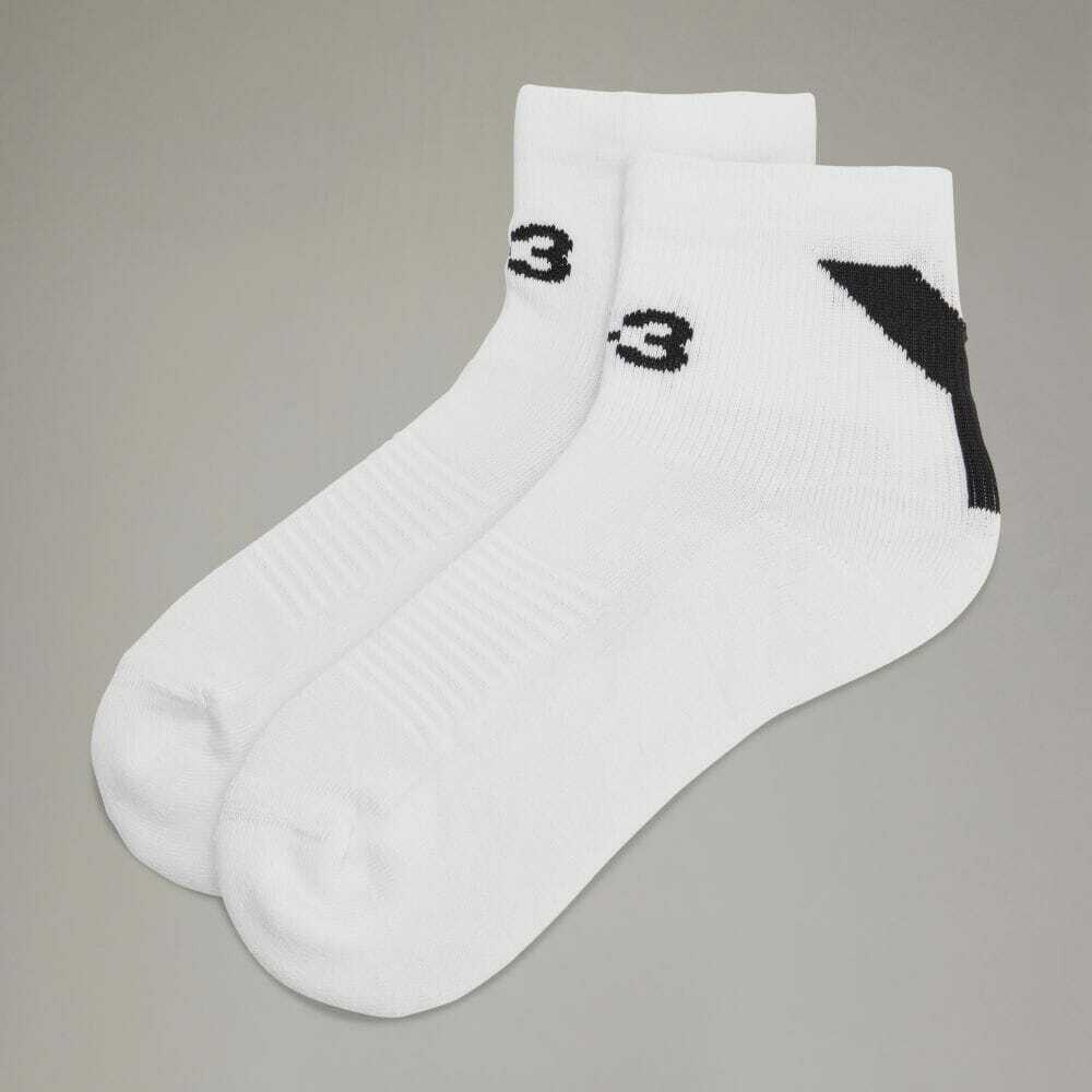 【 Y-3 SOCK LO 短襪 - 白 】