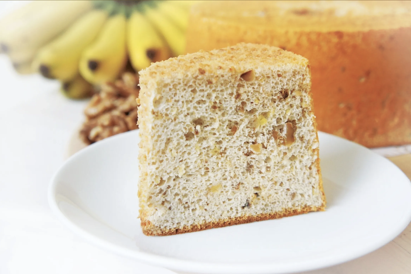 Pure Pandan 香蕉合桃戚風蛋糕