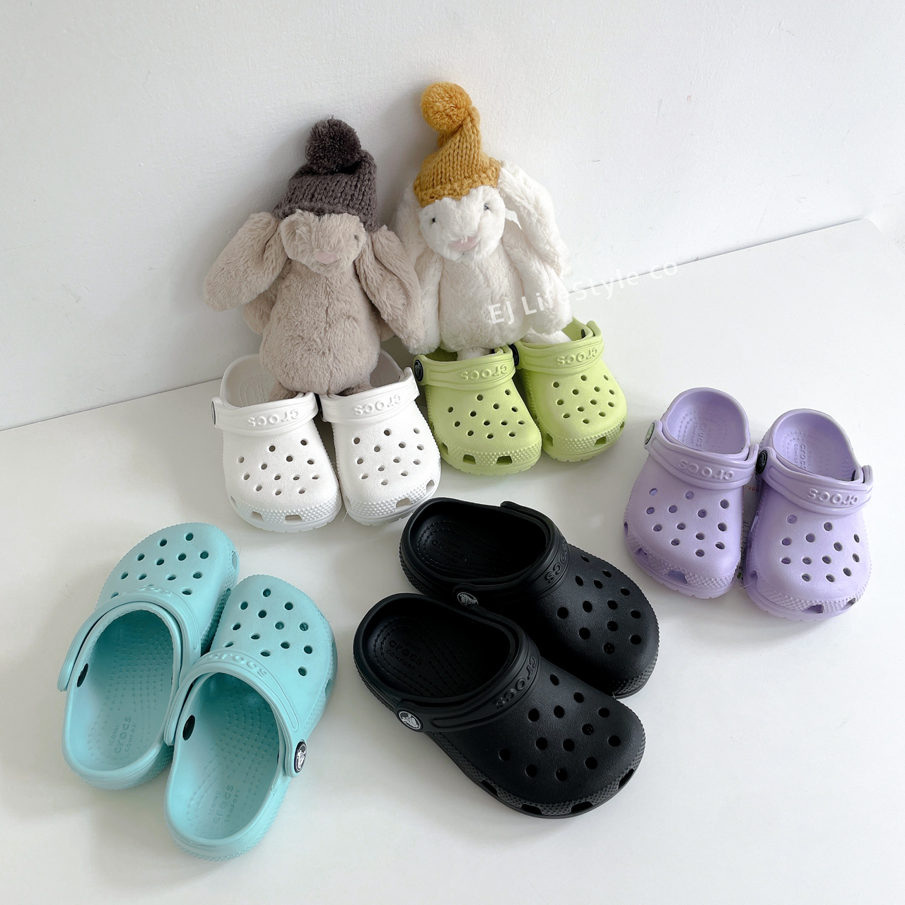 CROCS TODDLERS' CLASSIC CLOG 經典款 布希鞋 洞洞鞋 童鞋 紫 206990-5Q6 / 現貨