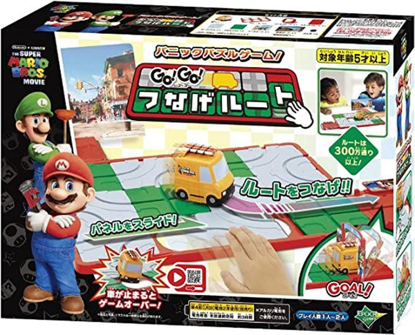 《 任天堂 》超級瑪利歐 瑪莉歐拼圖軌道車遊戲組