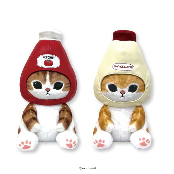 Mofusand貓 日本景品大公仔 大調味料貓-
