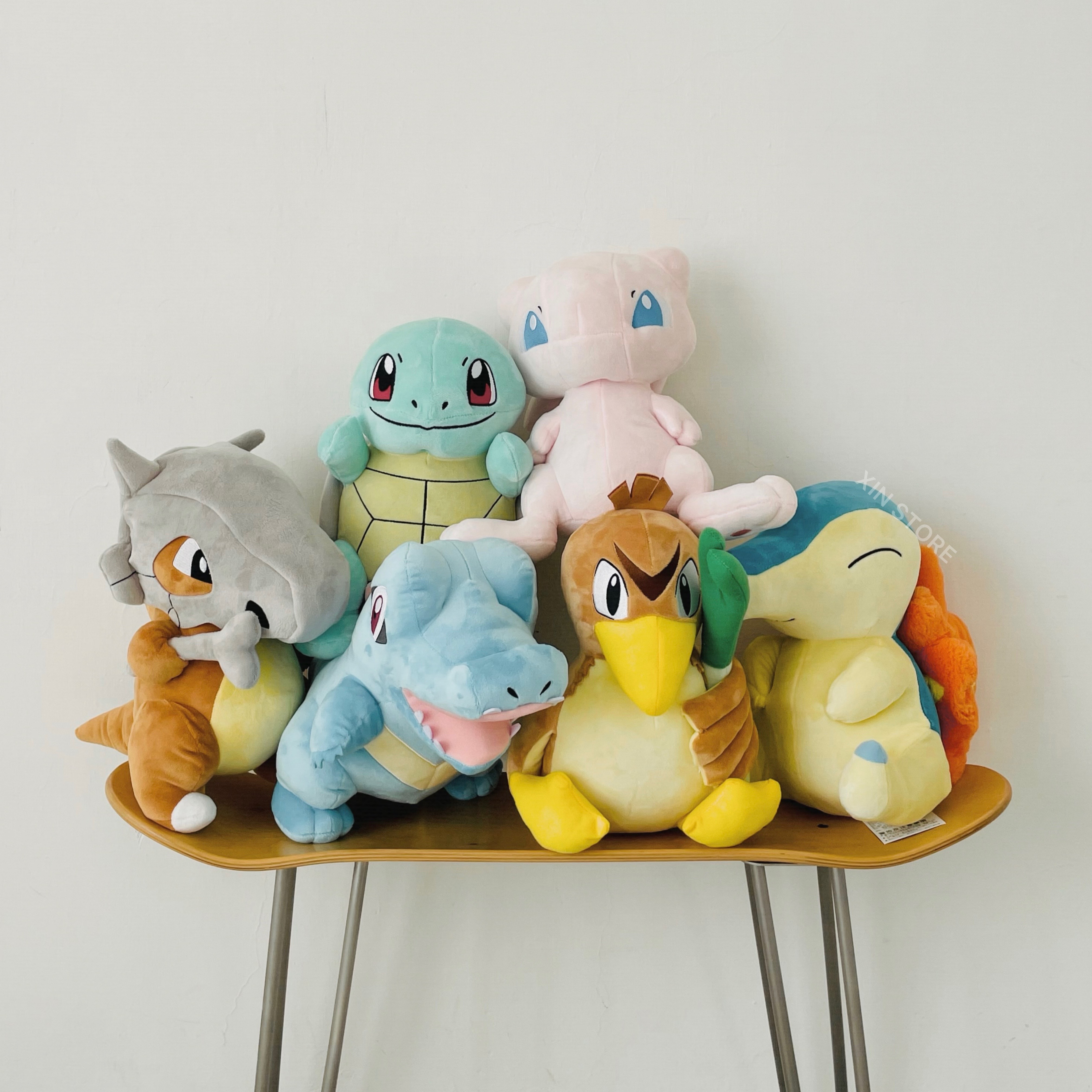 Pokemon 寶可夢 正版授權 公仔 療癒  玩偶 卡拉卡拉 夢幻 大蔥鴨 傑尼龜 火球鼠 小鋸鱷 皮卡丘 耿鬼