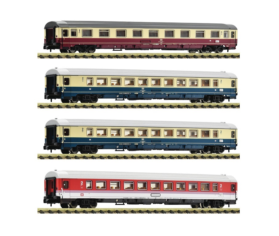 Fleischmann 881915 N scale 4-piece set: EC 145/148 "Frans Hals", DB