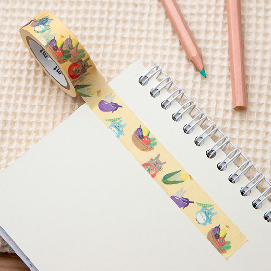 紙膠帶 龍貓 BREAK TIME vegetable