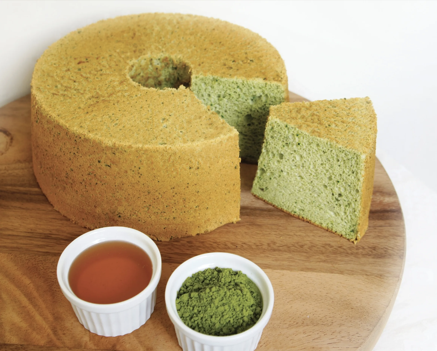 Pure Pandan 抹茶蜜糖戚風蛋糕