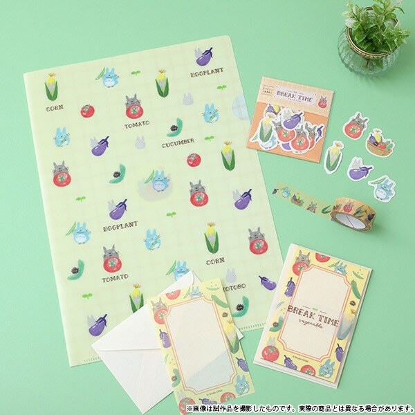 文件夾 龍貓 BREAK TIME vegetable