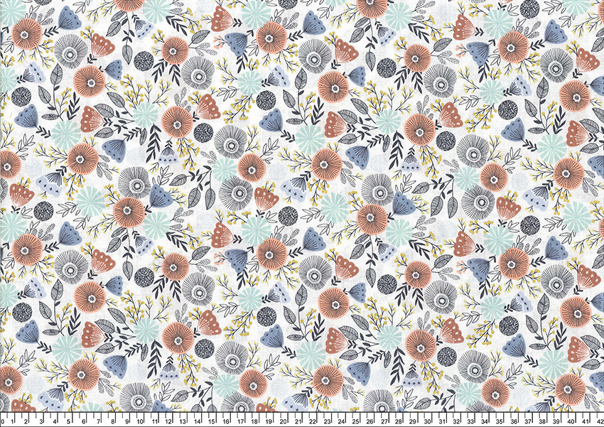 進口棉布R2302-094(一尺) 有燙金-美製