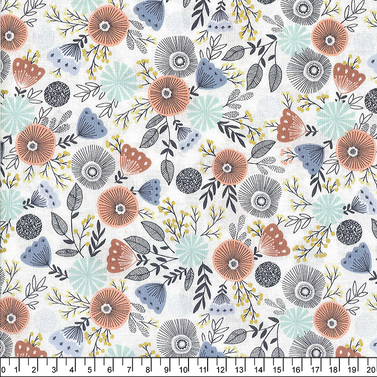 進口棉布R2302-094(一尺) 有燙金-美製