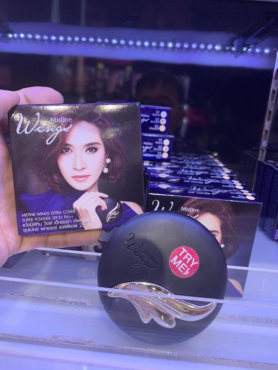 泰國 Mistine 黑羽翼粉餅｜控油定妝 高遮瑕輕薄持久 #S1 #S2 #S3