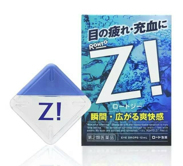 日本 樂敦 Rohto Z! 超強清涼眼藥水｜LEVEL 8 清涼・眼疲勞舒緩・3C 用眼族推薦