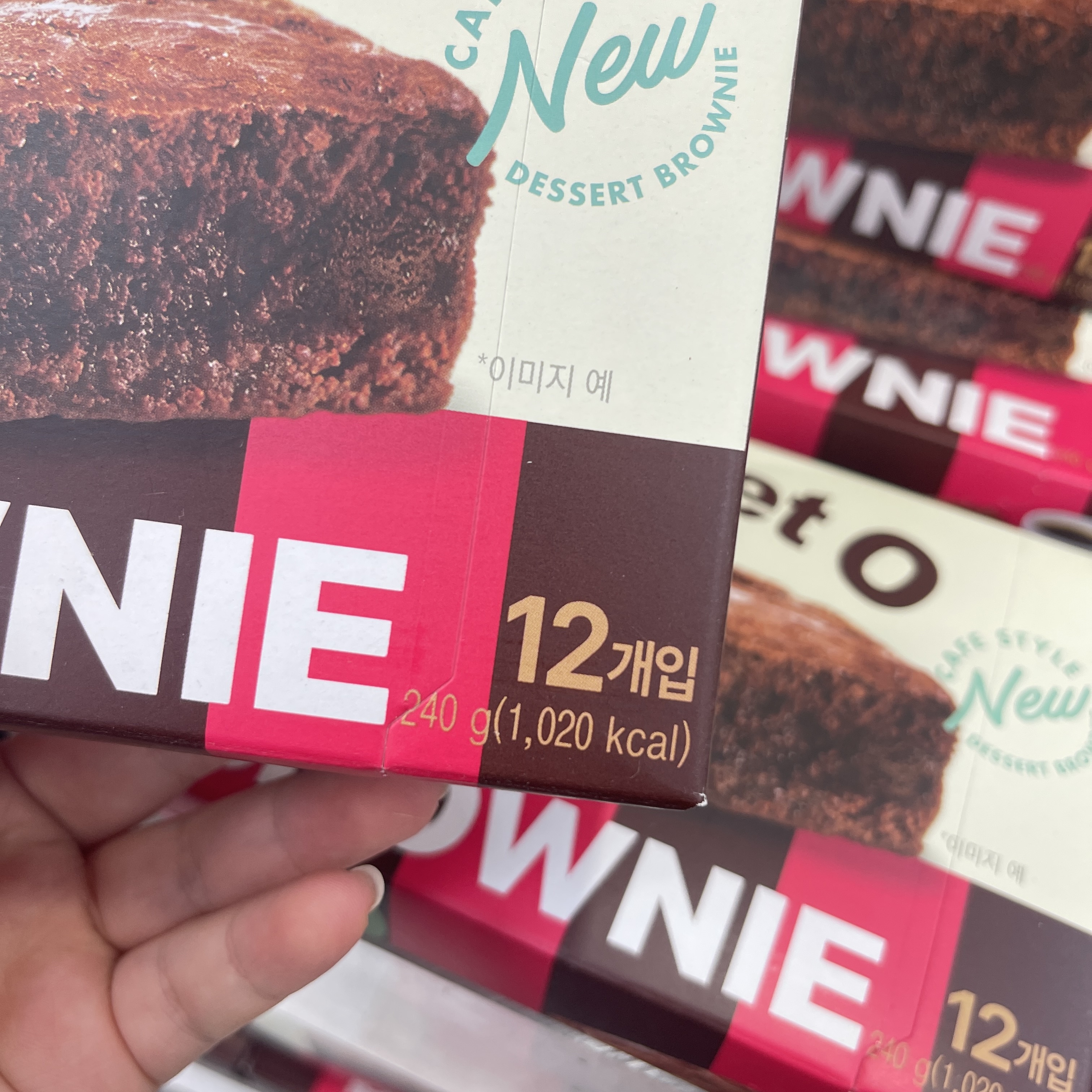 🇰🇷 韓國 MARKET O布朗尼蛋糕12入240g（K5 P871）