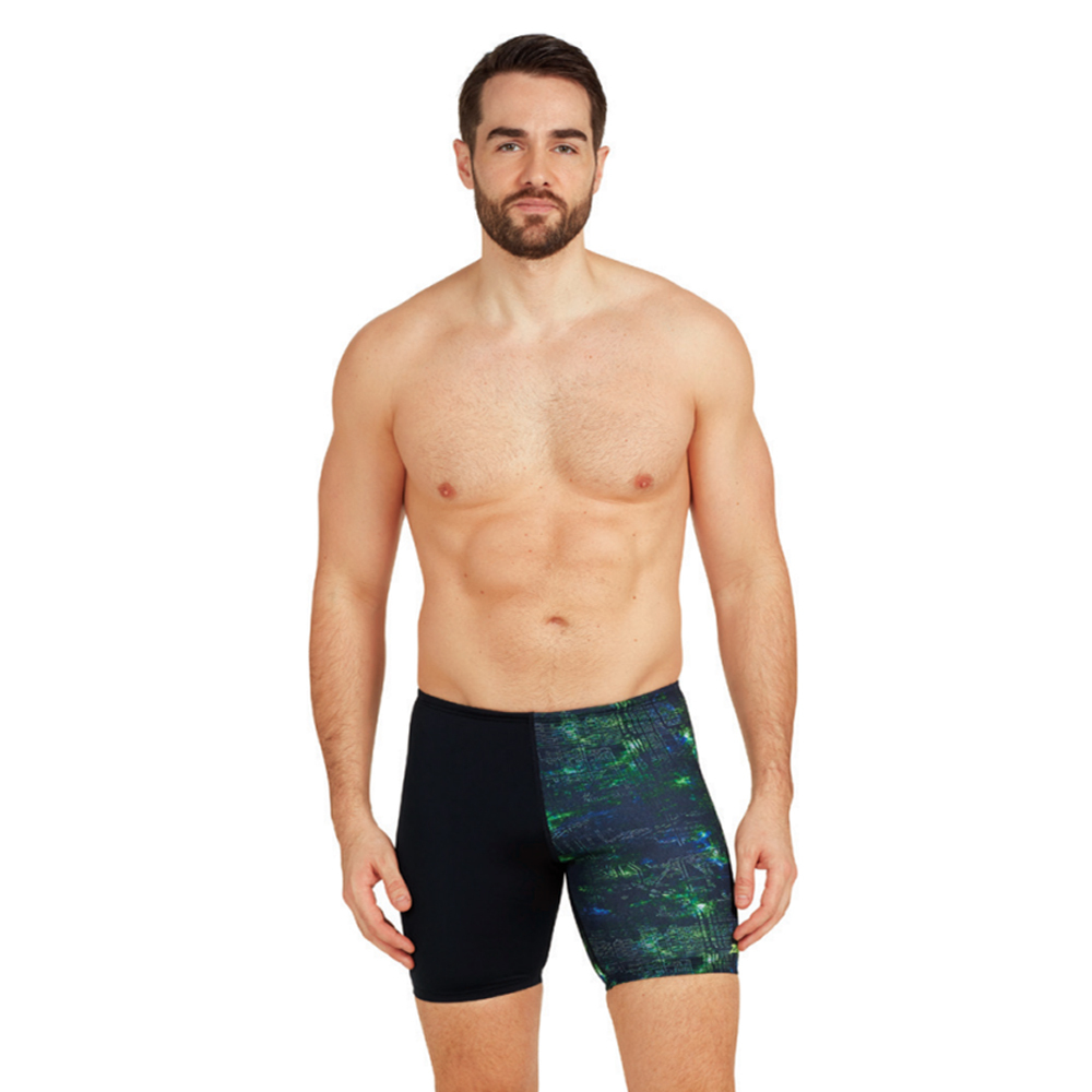 ZOGGS 男性《浪潮程式碼》 運動五分泳褲