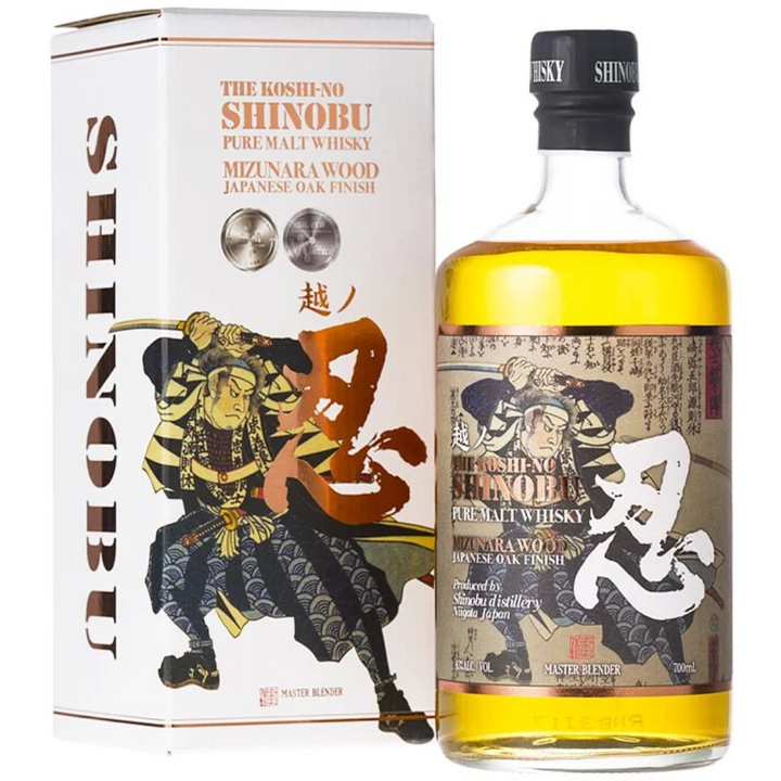 忍 Mizunara Japanese Oak Finish 純麥芽威士忌 (700ml) [禮盒裝]