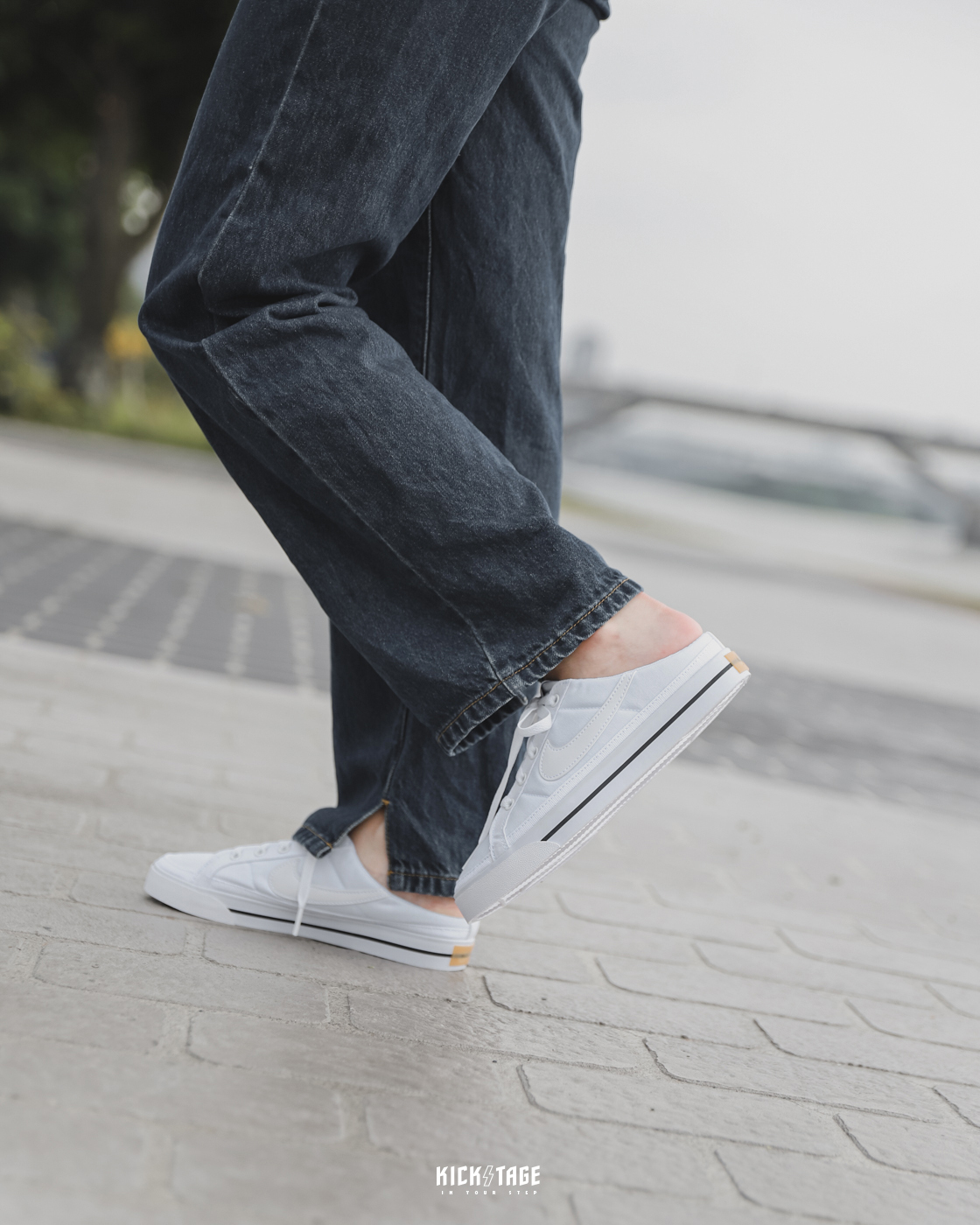 *特價商品售出不退換* 女鞋 NIKE COURT LEGACY MULE 白色 帆布 踩腳 穆勒鞋 懶人鞋【DB3970-100】25SALE