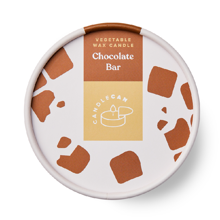 CANDLE CAN｜巧克力薰香罐頭蠟燭