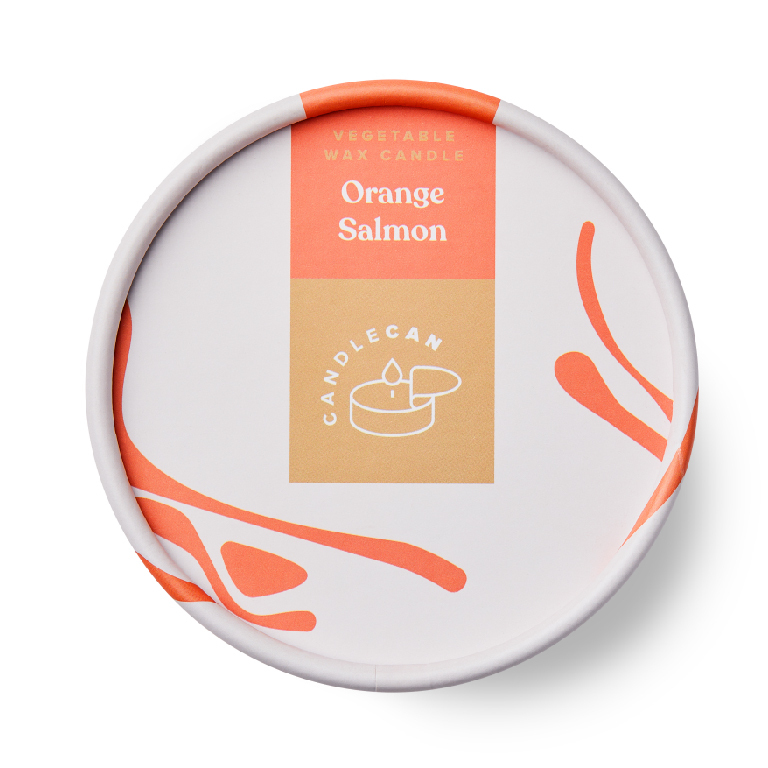 CANDLE CAN｜鮭魚香橙薰香罐頭蠟燭