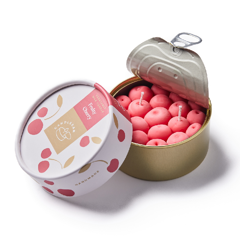 CANDLE CAN｜櫻桃薰香罐頭蠟燭