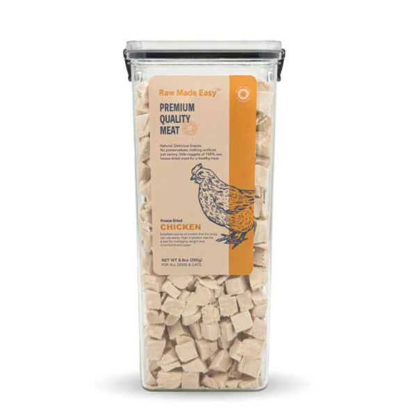 Raw Made Easy 冷凍脫水小方塊 雞肉 250g StarPetHK