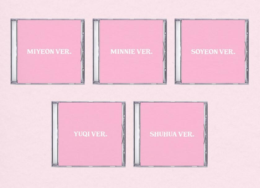 (G)I-DLE - 6th Mini Album I feel (Jewel Version) / (PhotoBook Ver.)