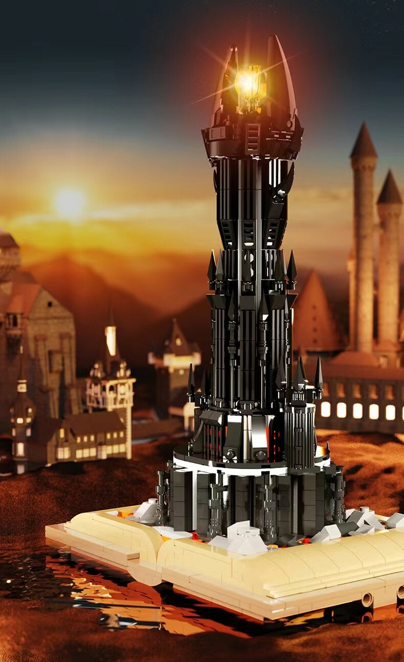 Magic Gastle Lord of the Rings Building Set NO BOX NA13018