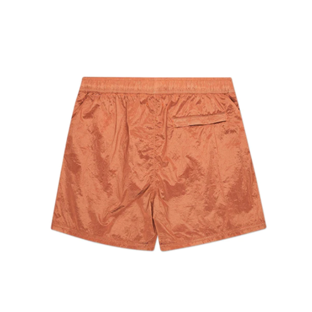 Stone Island Nylon Metal Swim Shorts 金屬光澤沙灘短褲橘色