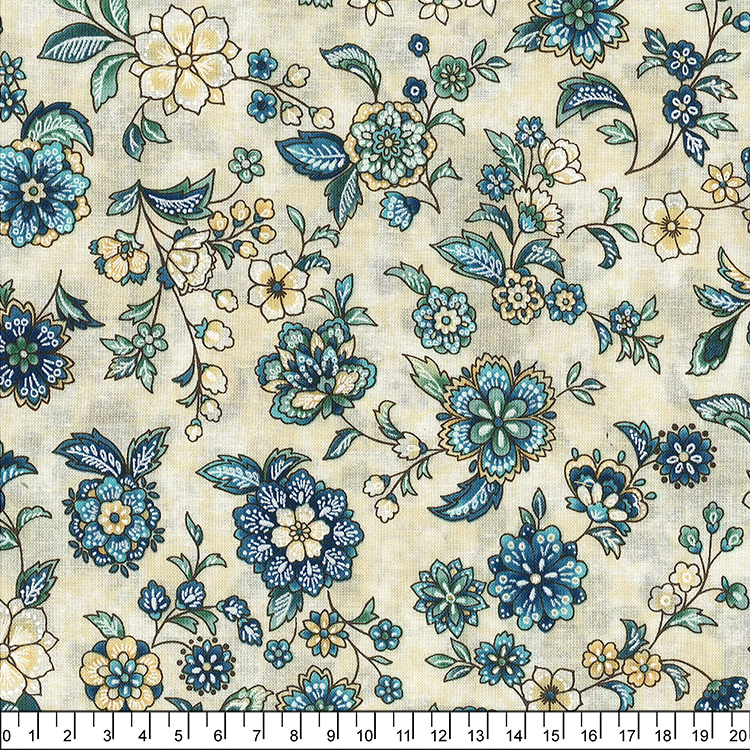 進口棉布R2302-099(一尺) 燙銀-日製