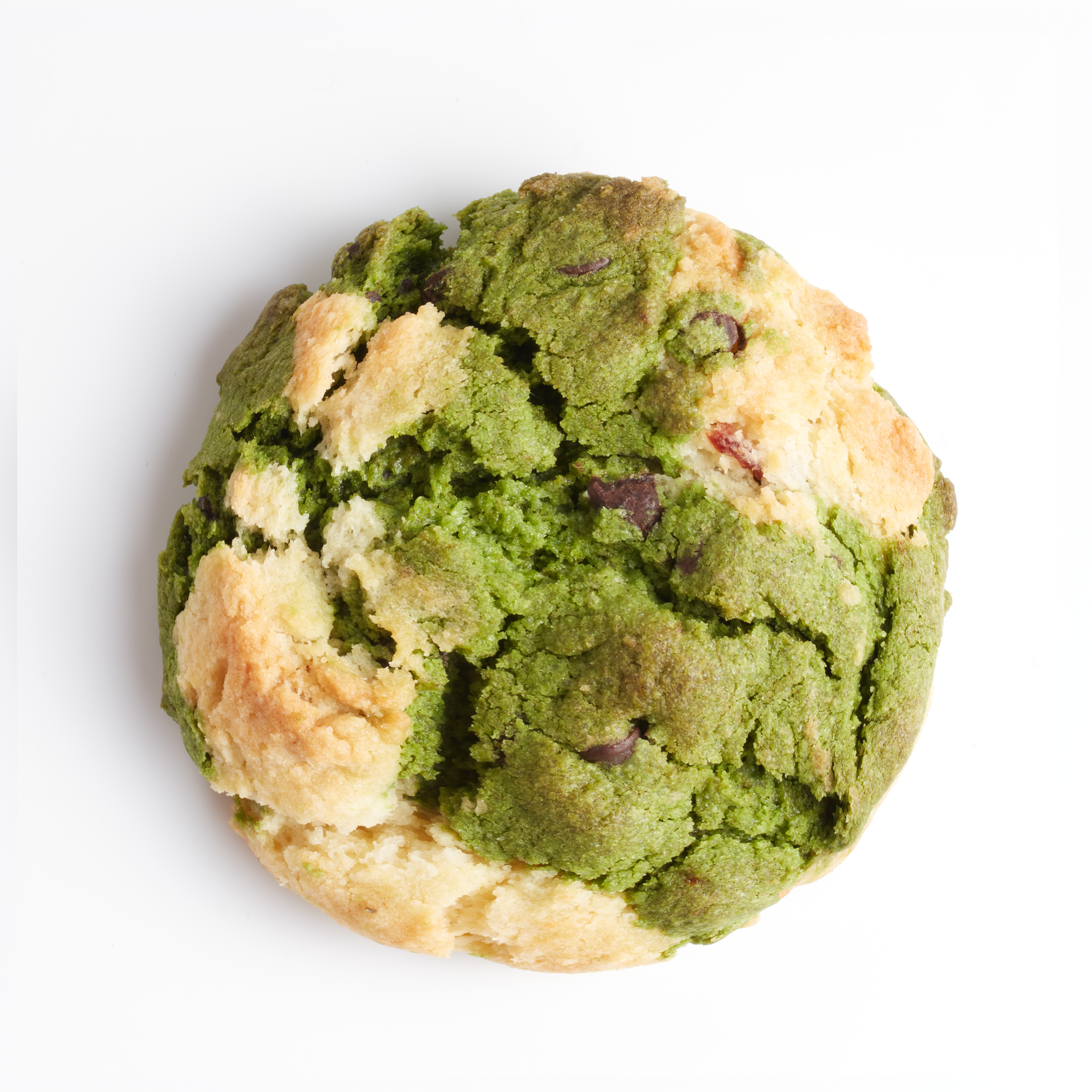 Marble Matcha & Cranberry Cookies