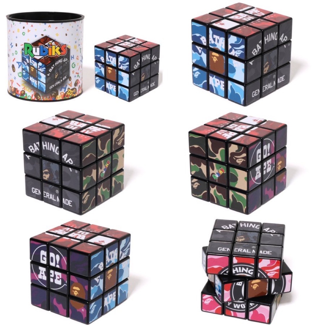 BAPE X RUBIK'S CUBE