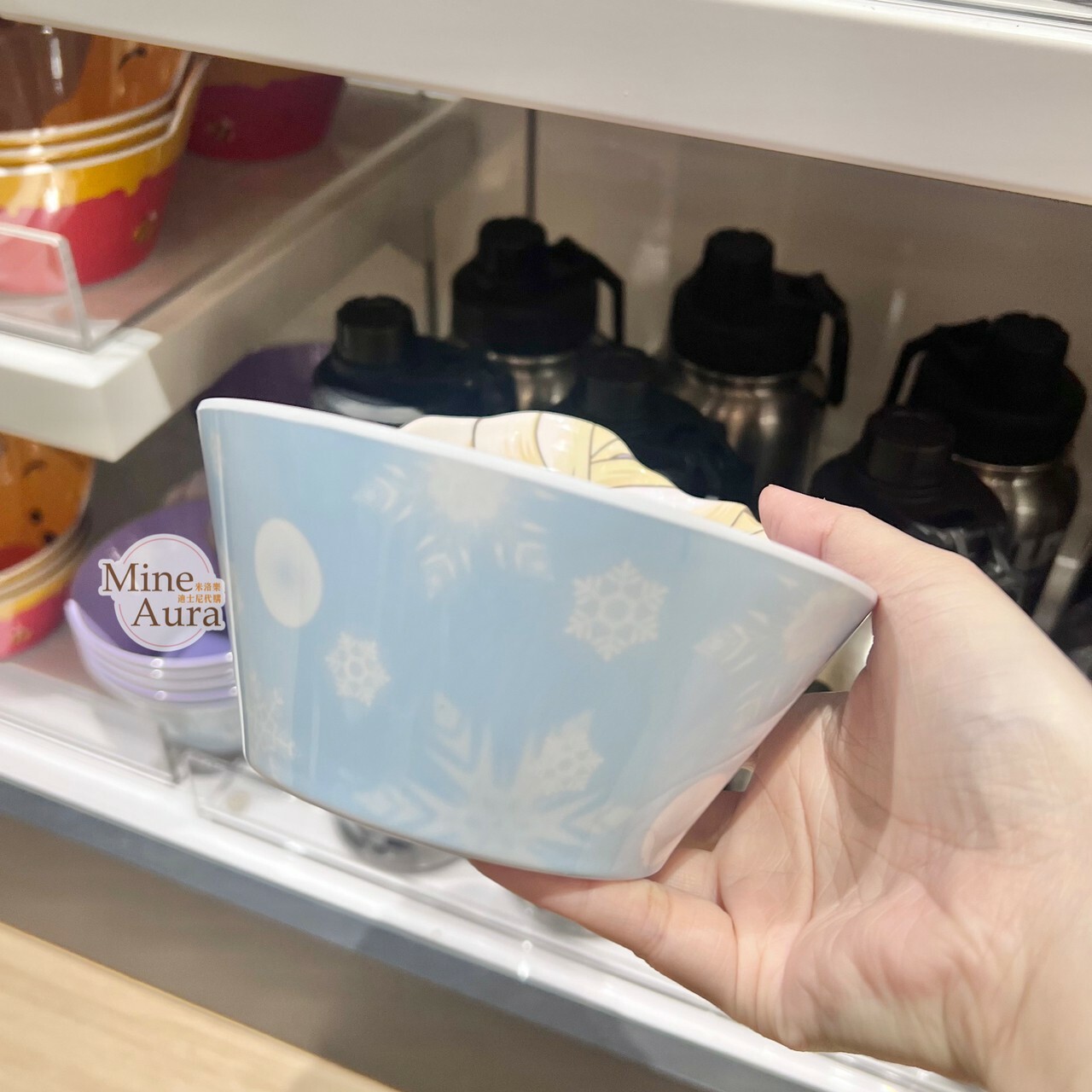 (現貨) 艾莎 Elsa 兒童 餐具 造型碗 冰雪奇緣 Frozen -香港迪士尼樂園