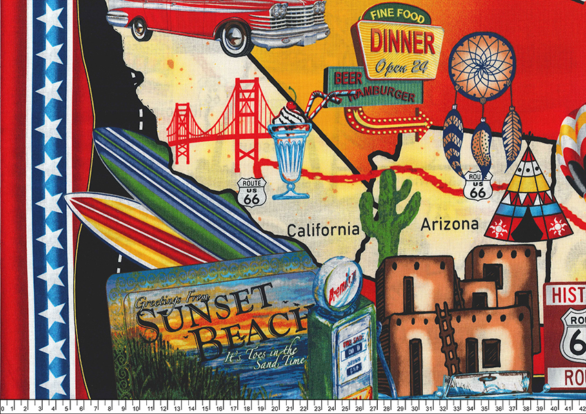 進口棉布R2302-114(一尺) 美製